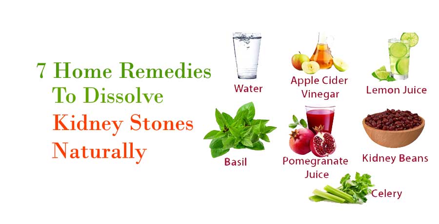 7 Home Remedies To Dissolve Kidney Stones Naturally